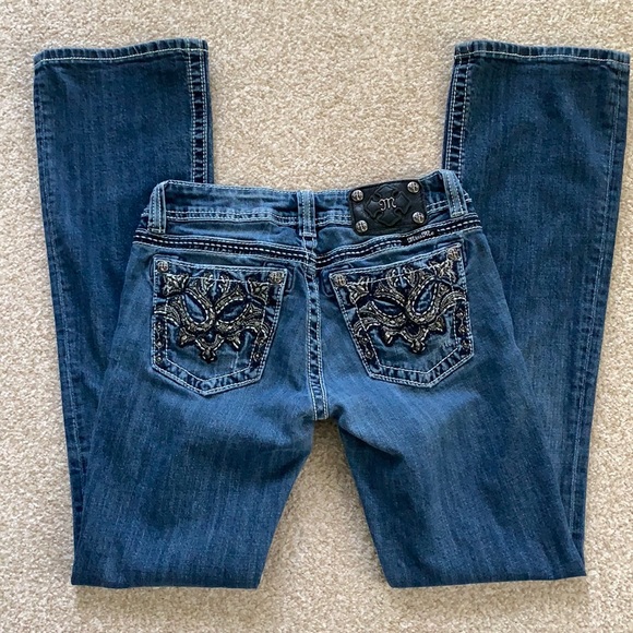Miss Me Blue Jeans Boot Cut, 27 - Picture 1 of 10